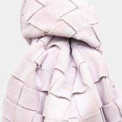 Pre Owned Bottega Veneta Purple Mini Suede Intrecciato Jodie