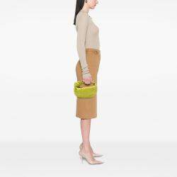 Pre Owned Bottega Veneta Yellow Mini Nappa Intrecciato Jodie
