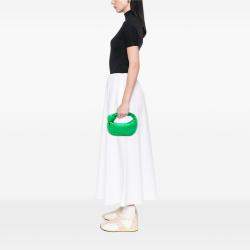 Pre Owned Bottega Veneta Green Mini Nappa Intrecciato Jodie
