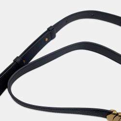 Pre Owned Bottega Veneta Cassette Shoulder Black Leather Size Mini