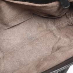 Pre Owned Bottega Veneta Rialto Black Intrecciato Leather Shoulder Bag