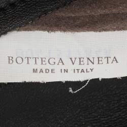 Pre Owned Bottega Veneta Rialto Black Intrecciato Leather Shoulder Bag