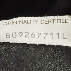 Pre Owned Bottega Veneta Classic The Pouch Black Intrecciato Leather Clutch