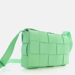 مملوكة مسبقًا Bottega Veneta Lambskin Cassette Crossbody