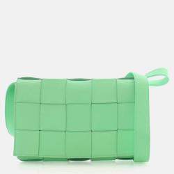 مملوكة مسبقًا Bottega Veneta Lambskin Cassette Crossbody