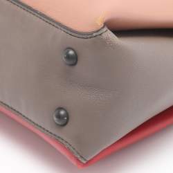 مملوكة مسبقًا حقيبة بوتيغا فينيتا يد علوية بيازا صغيرة جلد متعددة الألوان