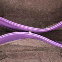 مملوكة مسبقًا Bottega Veneta Purple Leather Small Nappa Intrecciato Roma Satchel