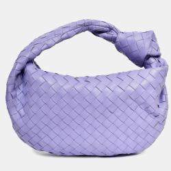 Pre Owned حقيبة كتف بوتيغا فينيتا تين جودي جلد أنتريشياتو أرجواني