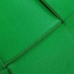 Pre Owned حقيبة كتف بوتيغا فينيتا كاسيت صغيرة للكاميرا من جلد العجل