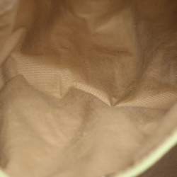 Pre Owned Bottega Veneta Green Leather Satchel