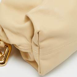 Pre Owned حقيبة بوتيغا فينيتا ذا تشين باوتش جلد بيج