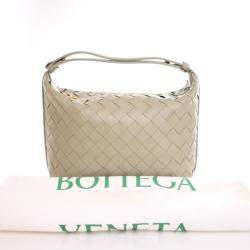 Pre Owned Bottega Veneta Small Intrecciato Calfskin Wallace