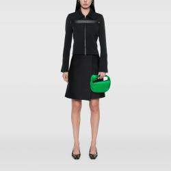 Pre Owned Bottega Veneta Green Mini Nappa Intrecciato Jodie