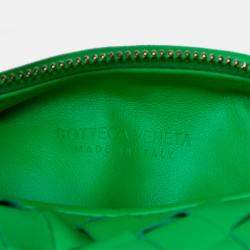Pre Owned Bottega Veneta Green Mini Nappa Intrecciato Jodie