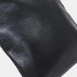 Pre Owned حقيبة كتف بوتيغا فينيت�ا باللون الأسود