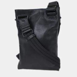 Pre Owned حقيبة كتف بوتيغا فينيتا باللون الأسود