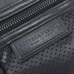 Pre Owned حقيبة كتف بوتيغا فينيتا باللون الأسود