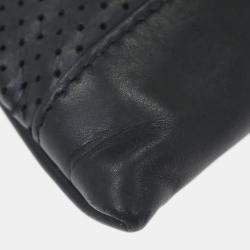 Pre Owned حقيبة كتف بوتيغا فينيتا باللون الأسود