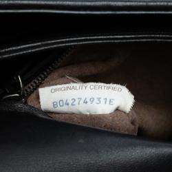 Pre Owned حقيبة كتف بوتيغا فينيتا أوليمبيا انتريشياتو نابا سوداء متوسطة