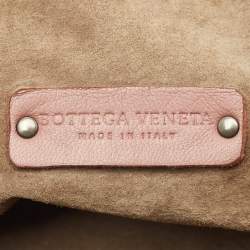 مملوكة مسبقًا حقيبة كتف بوتيغا فينيتا جلد إنتريشياتو وردي قديم