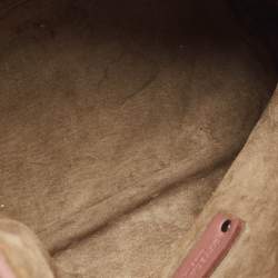 مملوكة مسبقًا حقيبة كتف بوتيغا فينيتا جلد إنتريشياتو وردي قديم