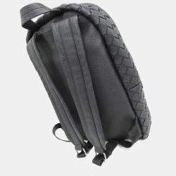 مملوكة مسبقًا حقيبة ظهر بوتيغا فينيتا جلدية سوداء