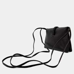 Pre Owned Bottega Veneta Brown Leather Baby Liberta