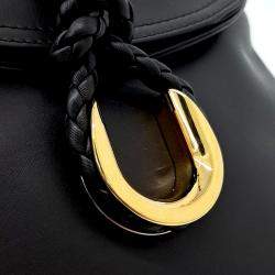 Pre Owned Bottega Veneta Brown Leather Baby Liberta