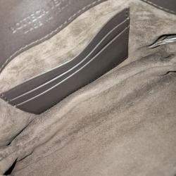 Pre Owned Bottega Veneta Brown Leather Baby Liberta