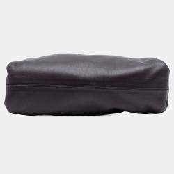 مملوكة مسبقًا حقيبة كروس بودي بوتيغا فينيتا صغيرة جلد الخروف بنفسجي