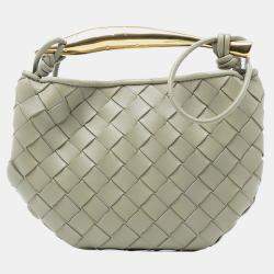 مملوكة مسبقًا Bottega Veneta Brown Baby Lambskin Intrecciato Sardine