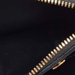 Pre Owned محفظة بائفة بوتيغا فينيتا جلد أنترشياتو أسود