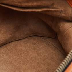 مملوكة مسبقًا حقيبة بوتيغا فينيتا تامبورا جلد انتريتشياتو برتقالي