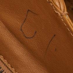 Pre Owned Bottega Veneta Brick Brown Intrecciato Leather Tote