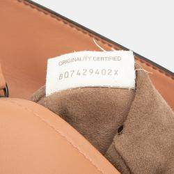 مملوكة مسبقًا Bottega Veneta Red Medium Tricolor Nappa Piazza Top Handle Satchel