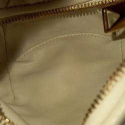 Pre Owned Bottega Veneta White Leather Candy BV Jodi