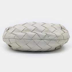 Pre Owned Bottega Veneta White Leather Candy BV Jodi
