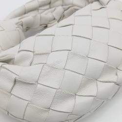 Pre Owned Bottega Veneta White Leather Candy BV Jodi