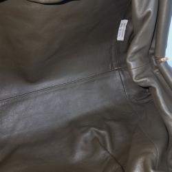 Pre Owned حقيبة بوتيغا فينيتا بوتش جلد زبدة أخضر