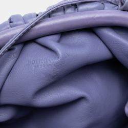 مملوكة مسبقًا Bottega Veneta Purple Lambskin The Mini Pouch Crossbody