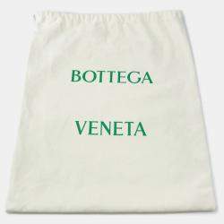 Pre Owned حقيبة كتف بوتيغا فينيتا ذا تشين باوتش جلد أسود