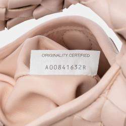 مملوكة مسبقًا حقيبة بوتيغا فينيتا هوب جلد عجل إنتريتشياتو زهري ميني