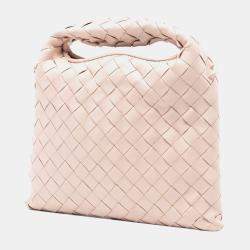 مملوكة مسبقًا حقيبة بوتيغا فينيتا هوب جلد عجل إنتريتشياتو زهري ميني