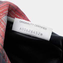 مملوكة مسبقًا بوتيغا فينيتا جودي نقشة التارتان جلد مطبوعة صغيرة