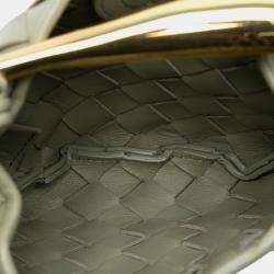 مملوكة مسبقًا Bottega Veneta Baby Lambskin Intrecciato Sardine