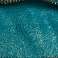 مملوكة مسبقًا حقيبة هوبو بوتيغا فينيتا ميني جودي جلد إنتريتشياتو زهري داكن