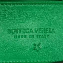 مملوكة مسبقًا Bottega Veneta Candy Arco Mini Dark Green Leather Tote
