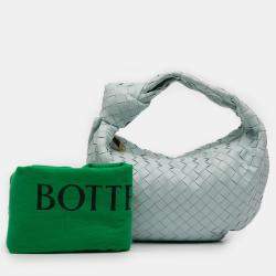 Pre Owned حقيبة بوتيغا فينيتا جودي نابا إنتريتشياتو للمراهقين أزرق