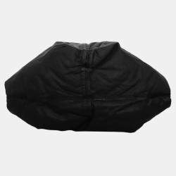 مملوكة مسبقًا Bottega Veneta Black Leather Intrecciato Fortune Cookie Bag