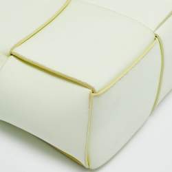 مملوكة مسبقًا حقيبة يد بوتيغا فينيتا أركو ميني جلد أنتريتشيو أخضر نعناعي